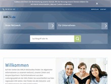 Tablet Screenshot of ihk24.de
